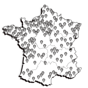 carte des carrosseries en france